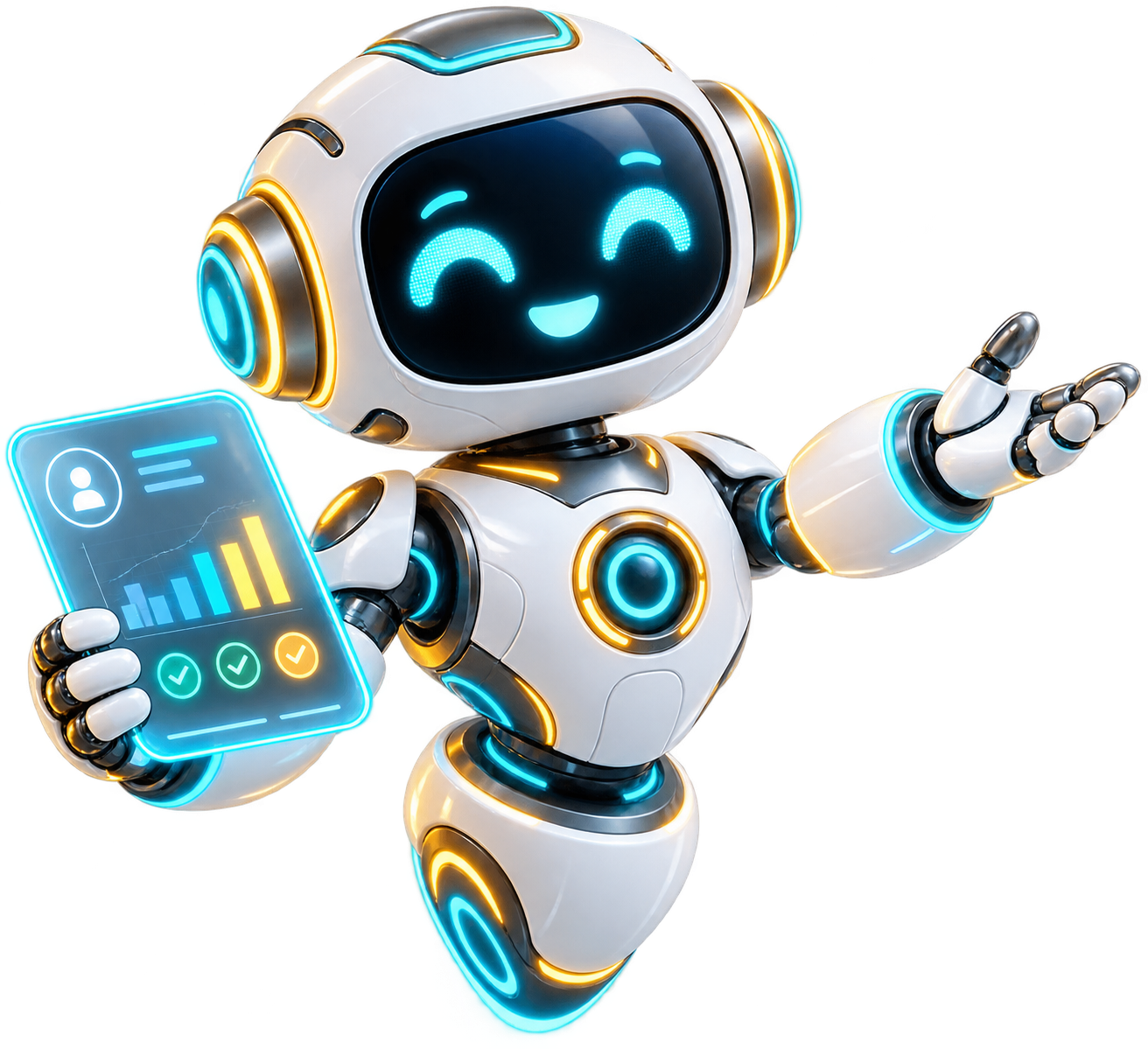 SchoolAxis 3D AI Robot Copilot Mascot